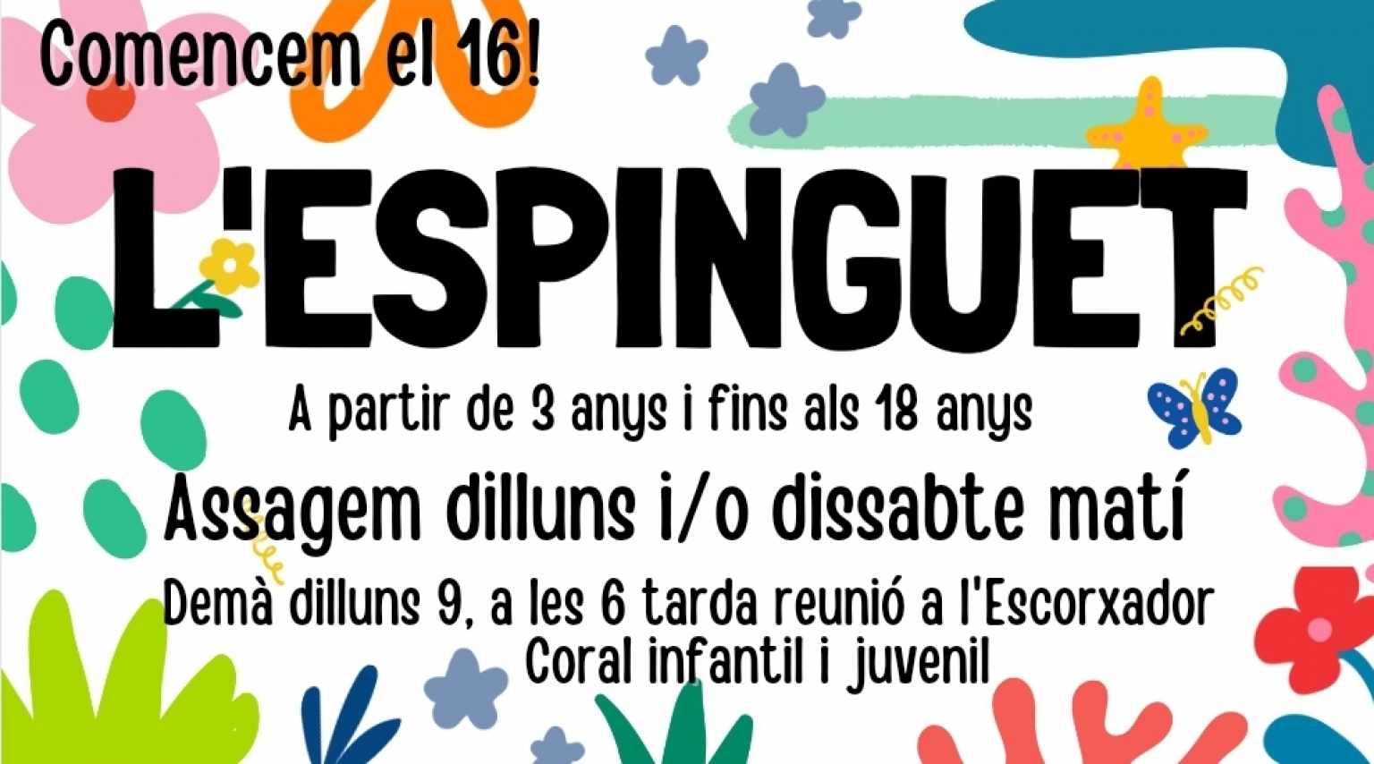 Arriba un nou curs!
