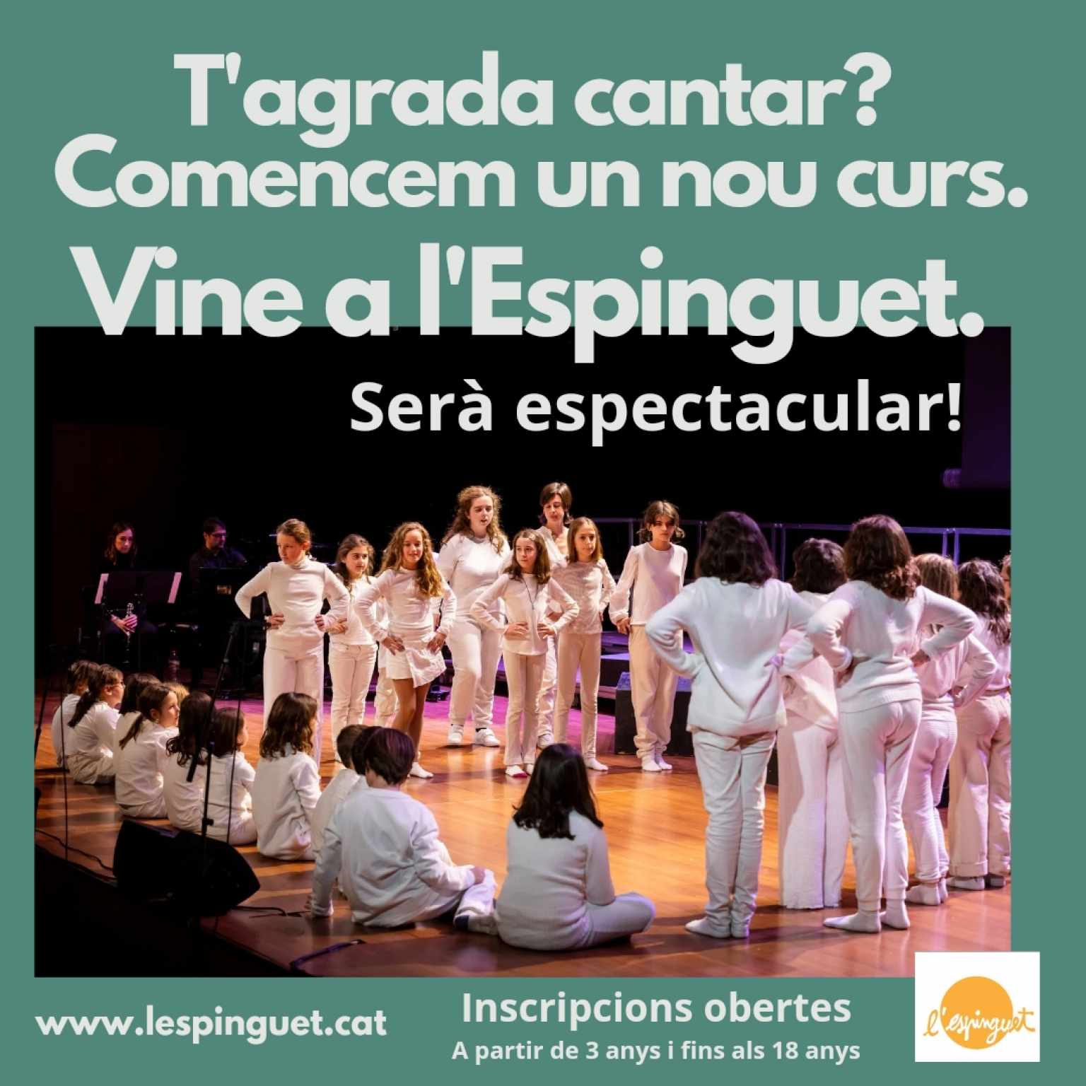 Obrim inscripcions! No et quedis sense plaça!
